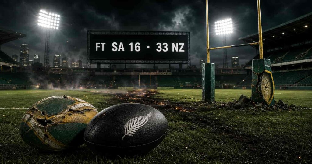 Boks Lose to All Blacks
