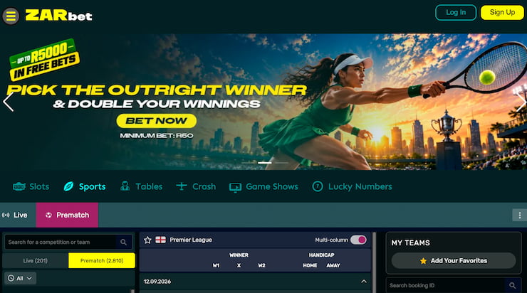 Accumulator Betting at ZARbet South Africa