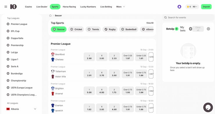 10bet Review South Africa