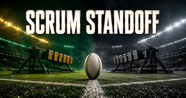 Scrum Standoff Boks vs All Blacks
