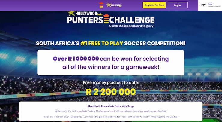 Hollywoodbets Soccer Punters Challenge