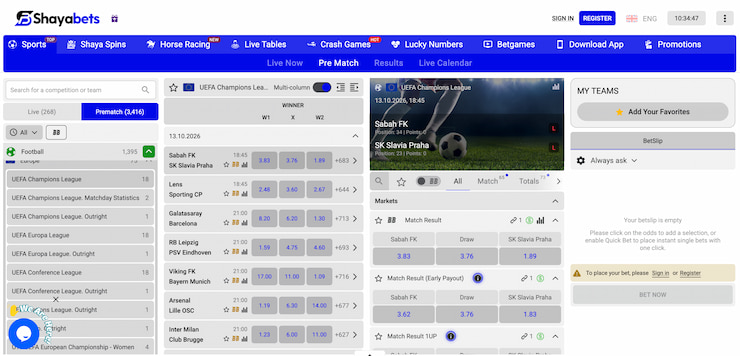 New SA Betting Site Shayabets Soccer