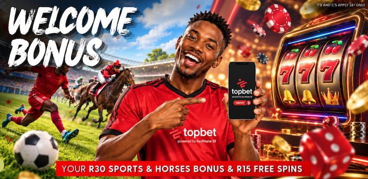 TopBet No Deposit Bonus in South Africa