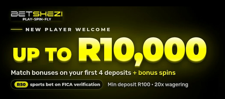Betshezi welcome bonus