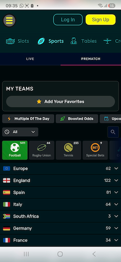 ZARbet Mobile Sports App