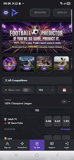 Play.co.za Free Mobile App for Bettors in South Africa